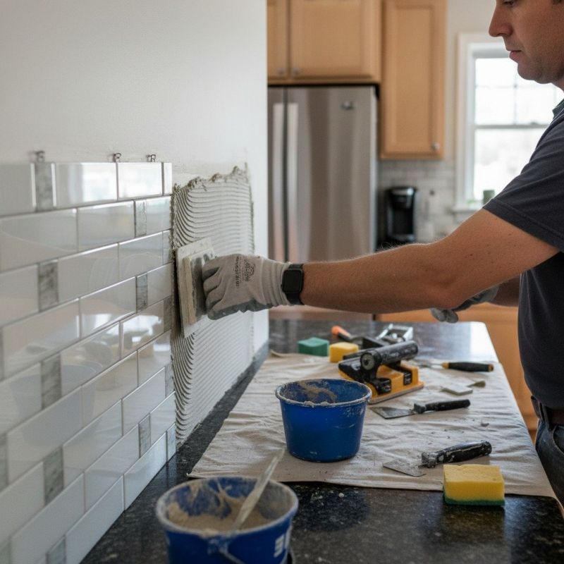Backsplash Installation
