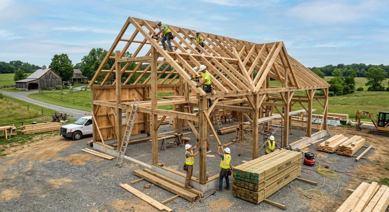 Barn Construction