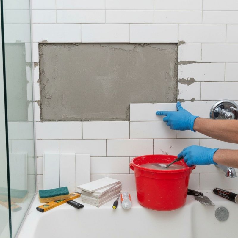 Bathroom Or Shower Tile Repair