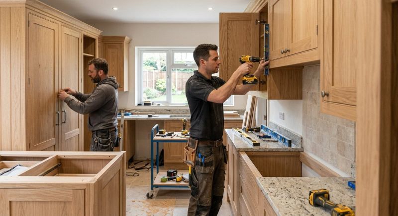 Custom Cabinets Installation