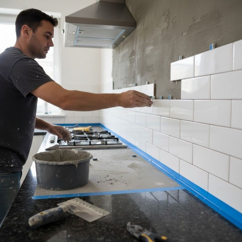 Backsplash Installation
