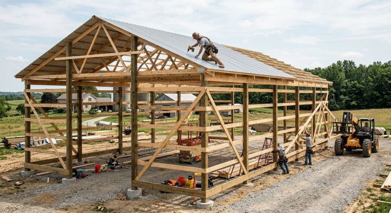 Barn Construction