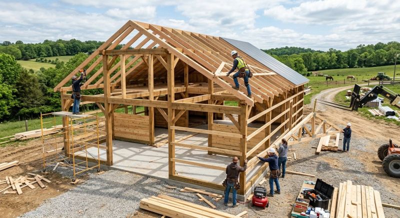Barn Construction