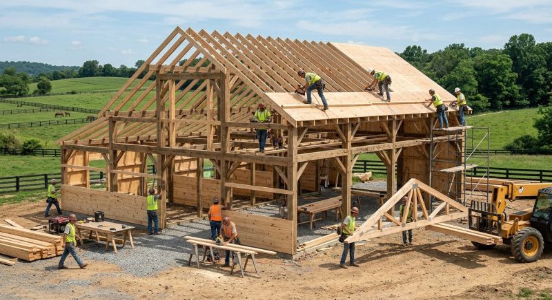 Barn Construction