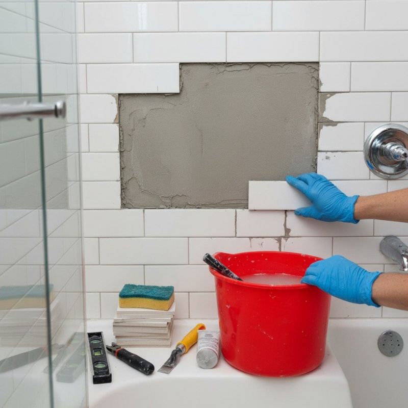 Bathroom Or Shower Tile Installation