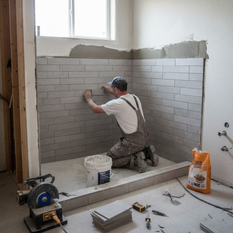 Bathroom Or Shower Tile Installation
