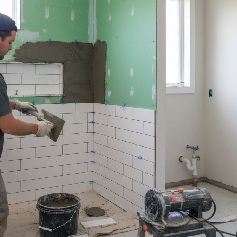 Bathroom Or Shower Tile Installation