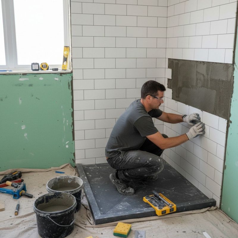 Bathroom Or Shower Tile Installation