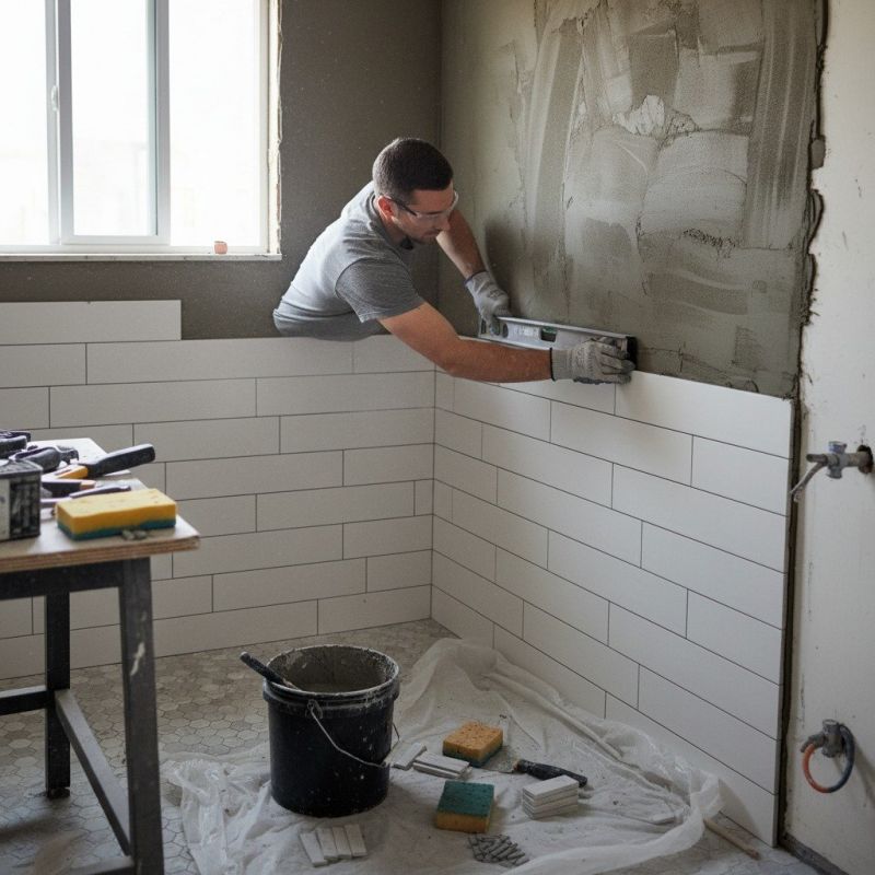 Bathroom Or Shower Tile Installation