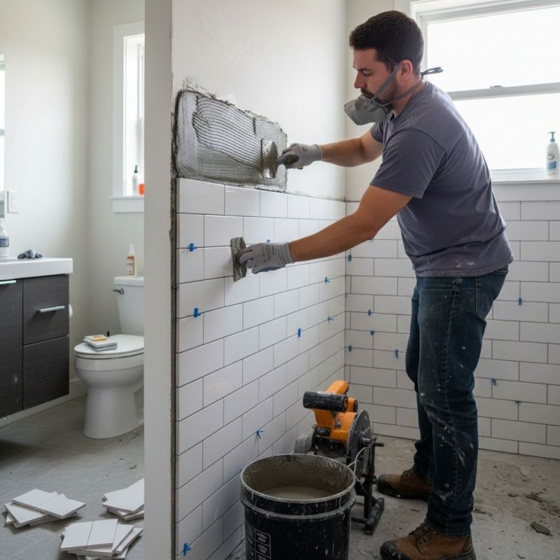 Bathroom Or Shower Tile Installation