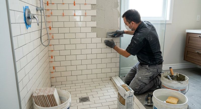 Bathroom Or Shower Tile Installation