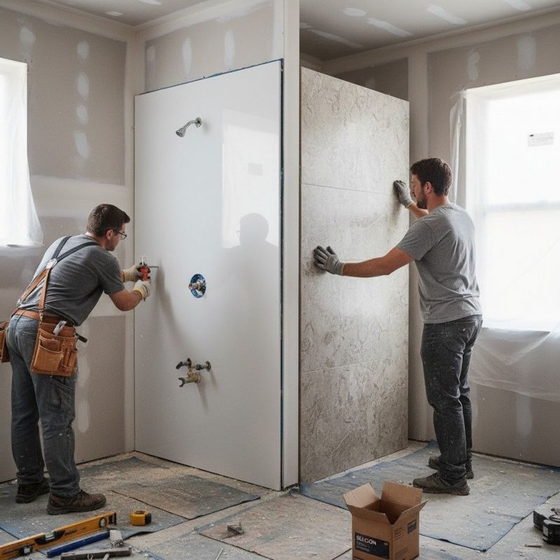 Bathroom Or Shower Tile Installation