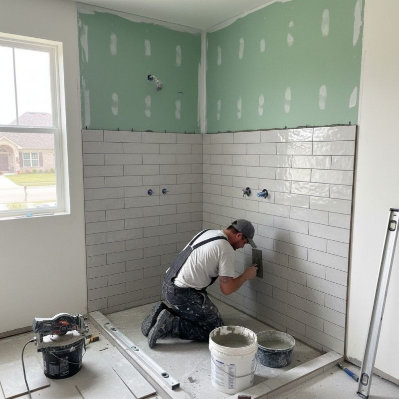 Bathroom Or Shower Tile Installation