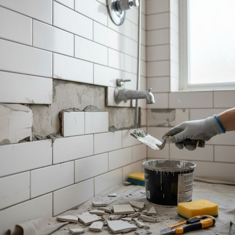 Bathroom Or Shower Tile Repair