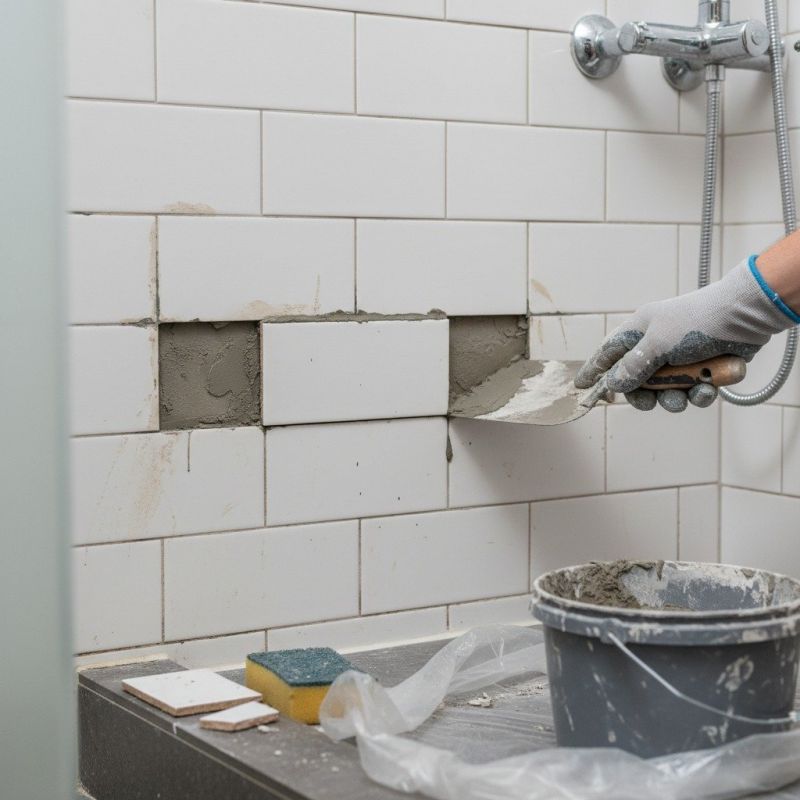 Bathroom Or Shower Tile Repair