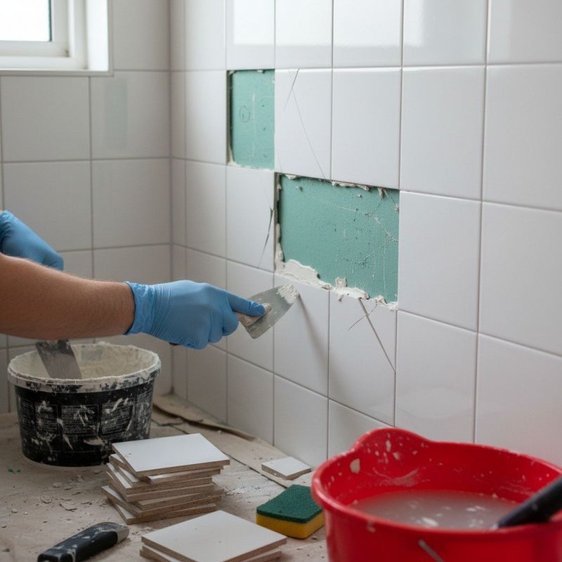 Bathroom Or Shower Tile Repair