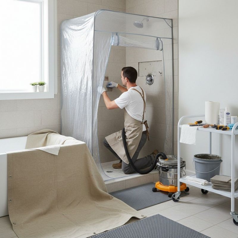 Bathroom Or Shower Tile Repair