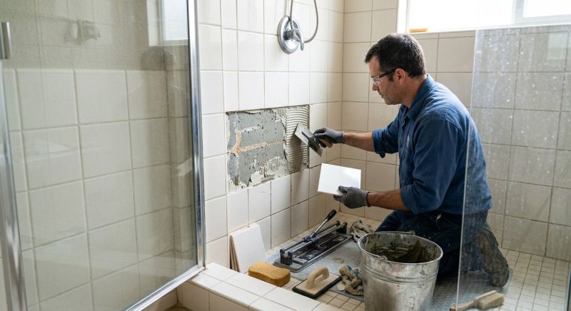 Bathroom Or Shower Tile Repair