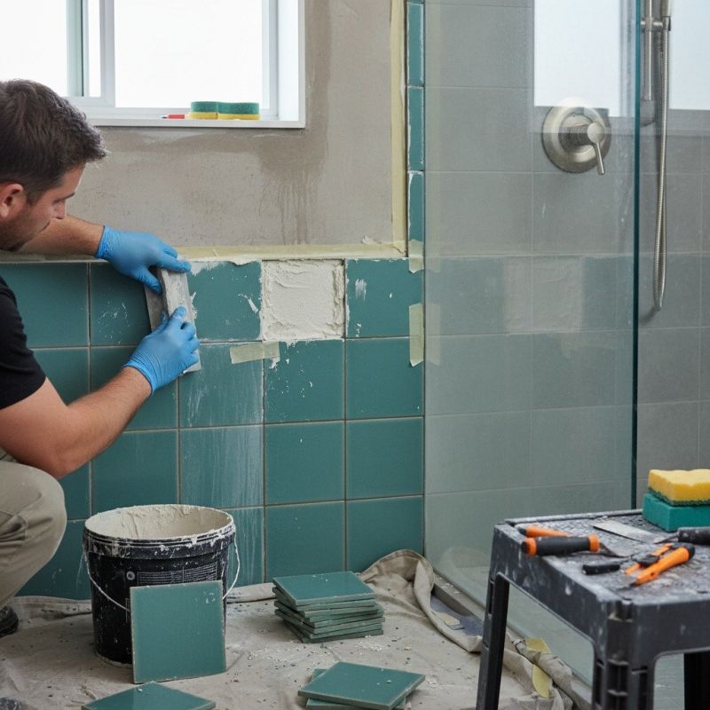 Bathroom Or Shower Tile Repair