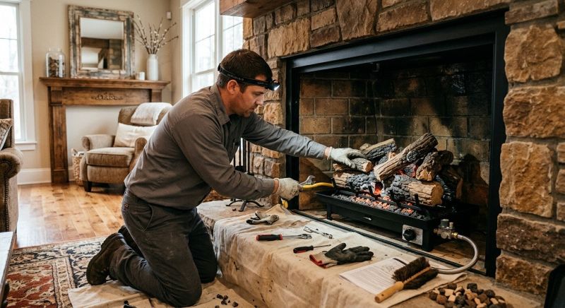 Brick Vs. Stone Fireplaces