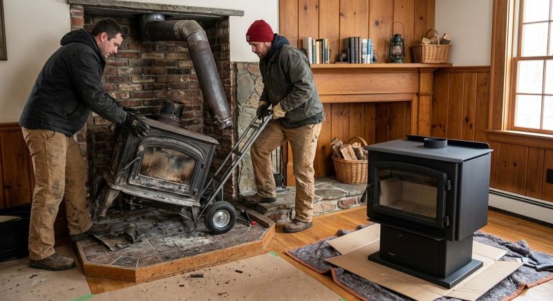 Brick Vs. Stone Fireplaces