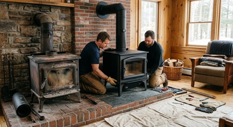 Brick Vs. Stone Fireplaces