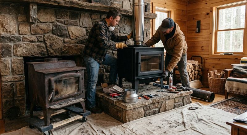 Brick Vs. Stone Fireplaces