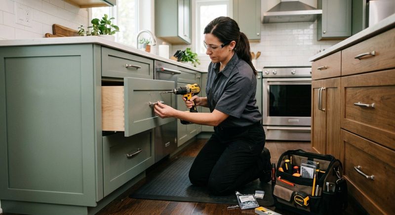 Cabinets And Drawers Installation