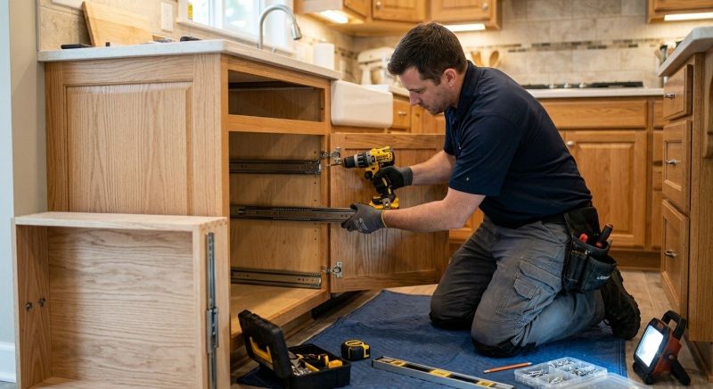 Cabinets And Drawers Installation