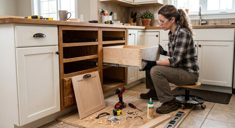 Cabinets And Drawers Installation
