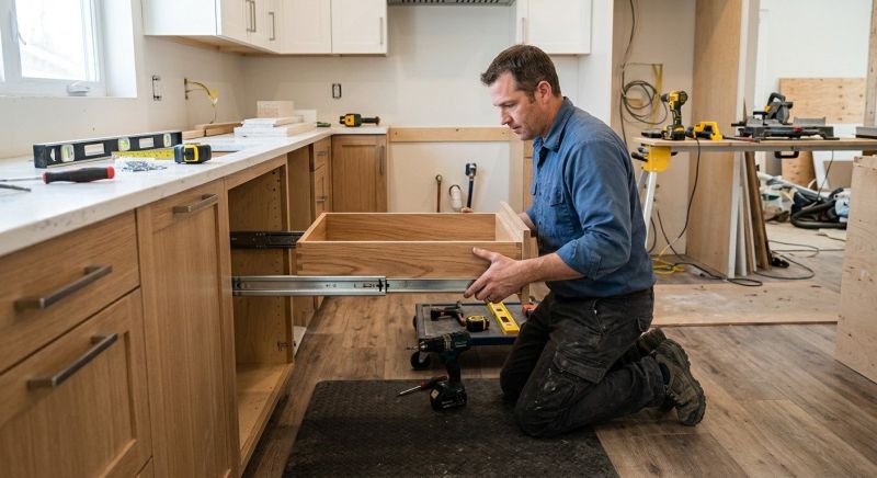 Cabinets And Drawers Installation