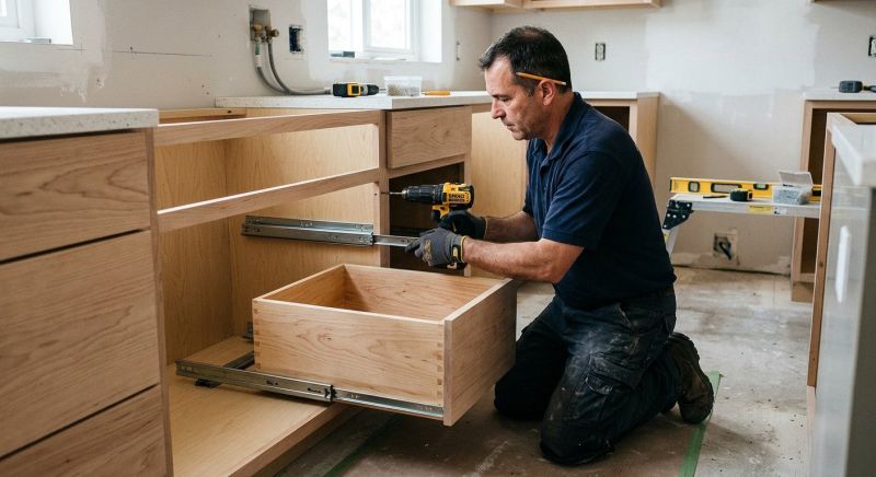 Cabinets And Drawers Installation