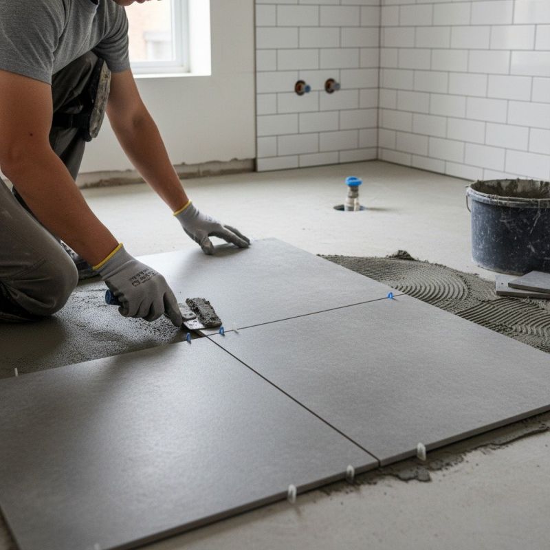 Ceramic Or Porcelain Tile Installation