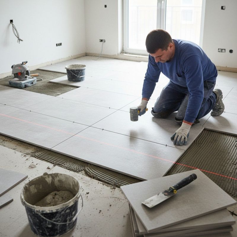 Ceramic Or Porcelain Tile Installation