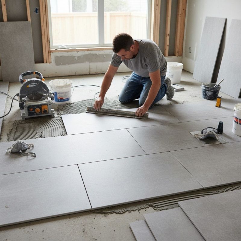 Ceramic Or Porcelain Tile Installation