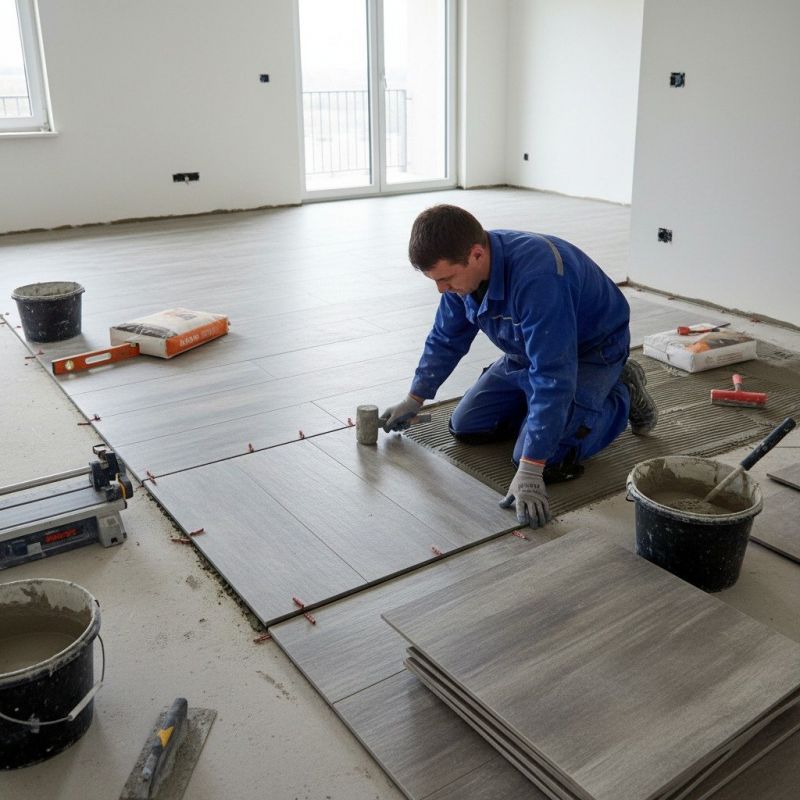 Ceramic Or Porcelain Tile Installation