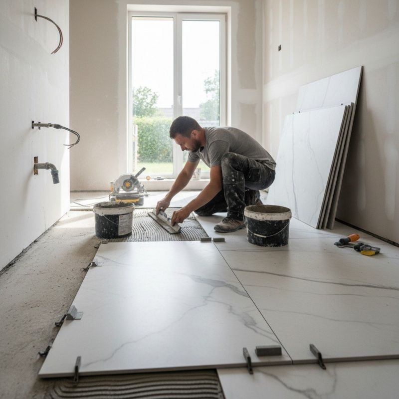 Ceramic Or Porcelain Tile Installation