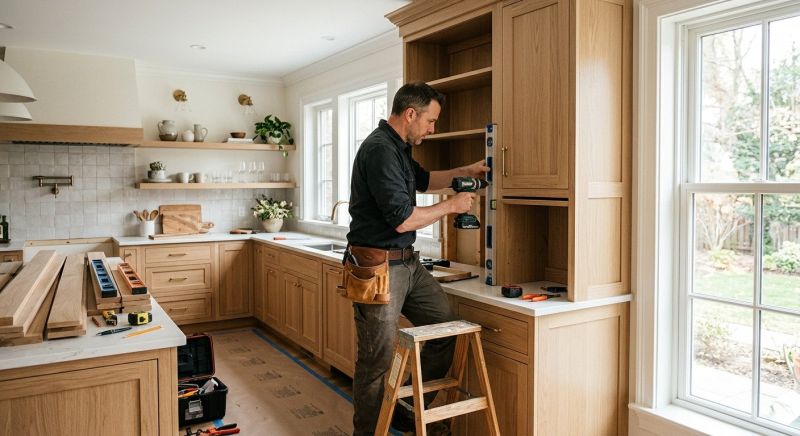 Custom Cabinets Installation