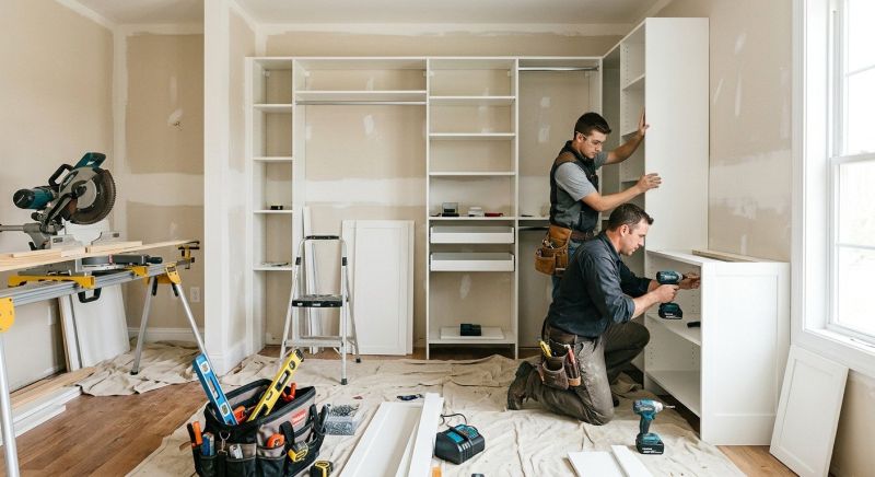 Custom Cabinets Installation