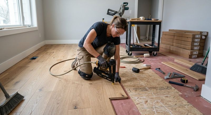 Hardwood Floors Installation