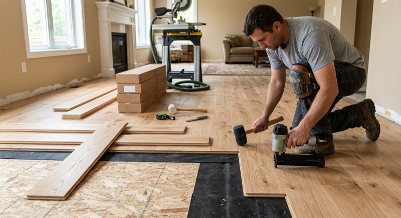 Hardwood Floors Installation