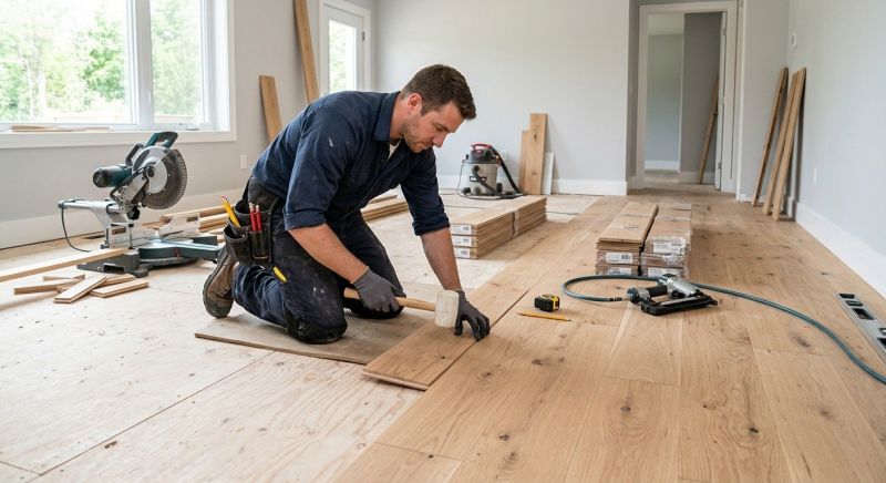 Hardwood Floors Installation