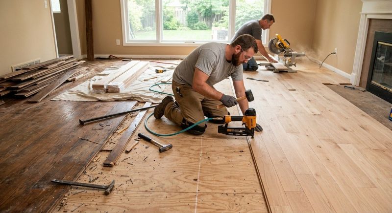 Hardwood Floors Installation