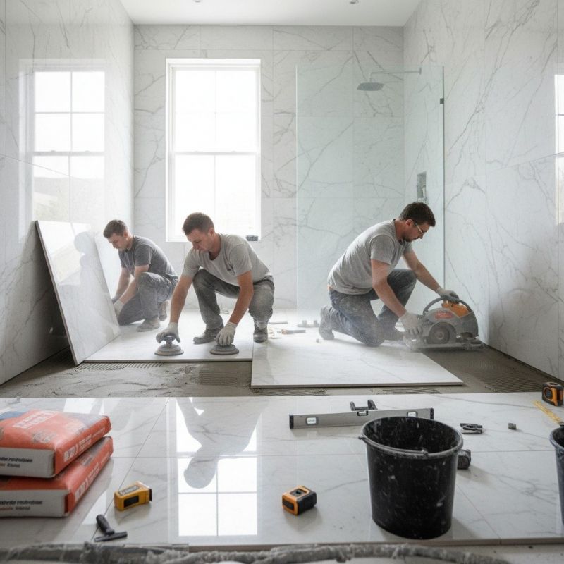 Marble Tile Installation