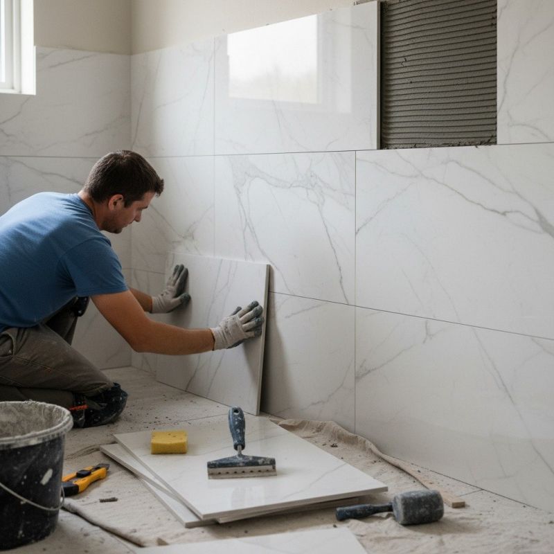 Marble Tile Installation