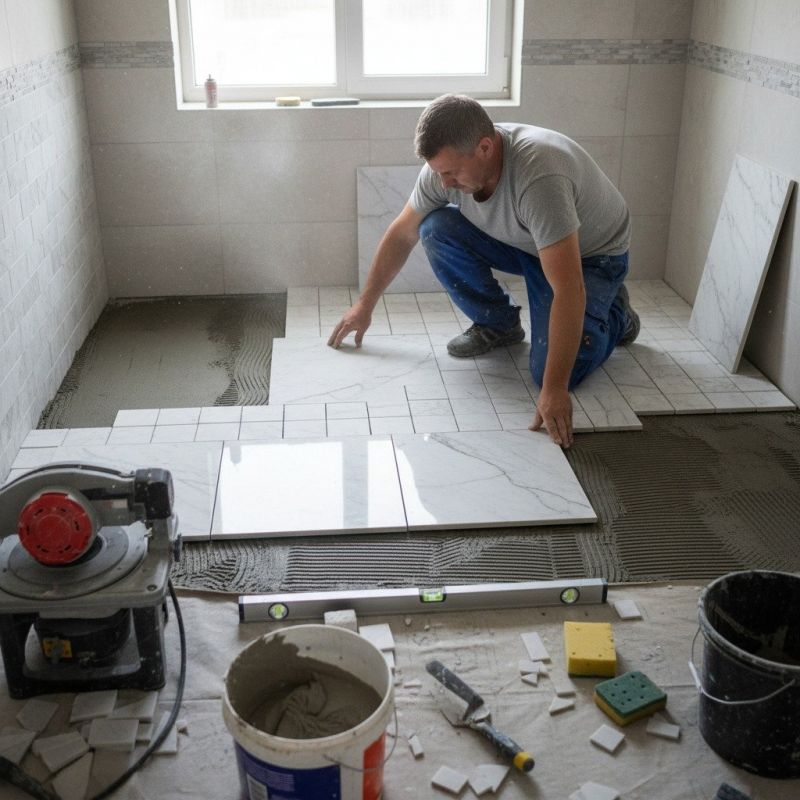 Marble Tile Installation