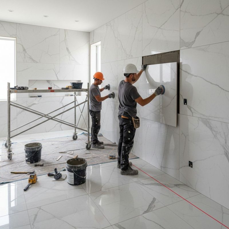 Marble Tile Installation