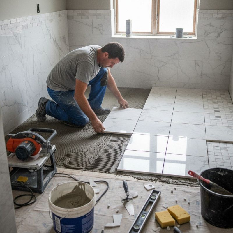 Marble Tile Installation