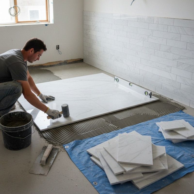 Marble Tile Installation