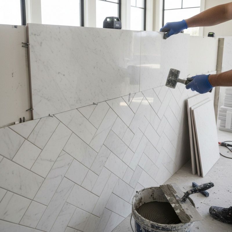 Marble Tile Installation